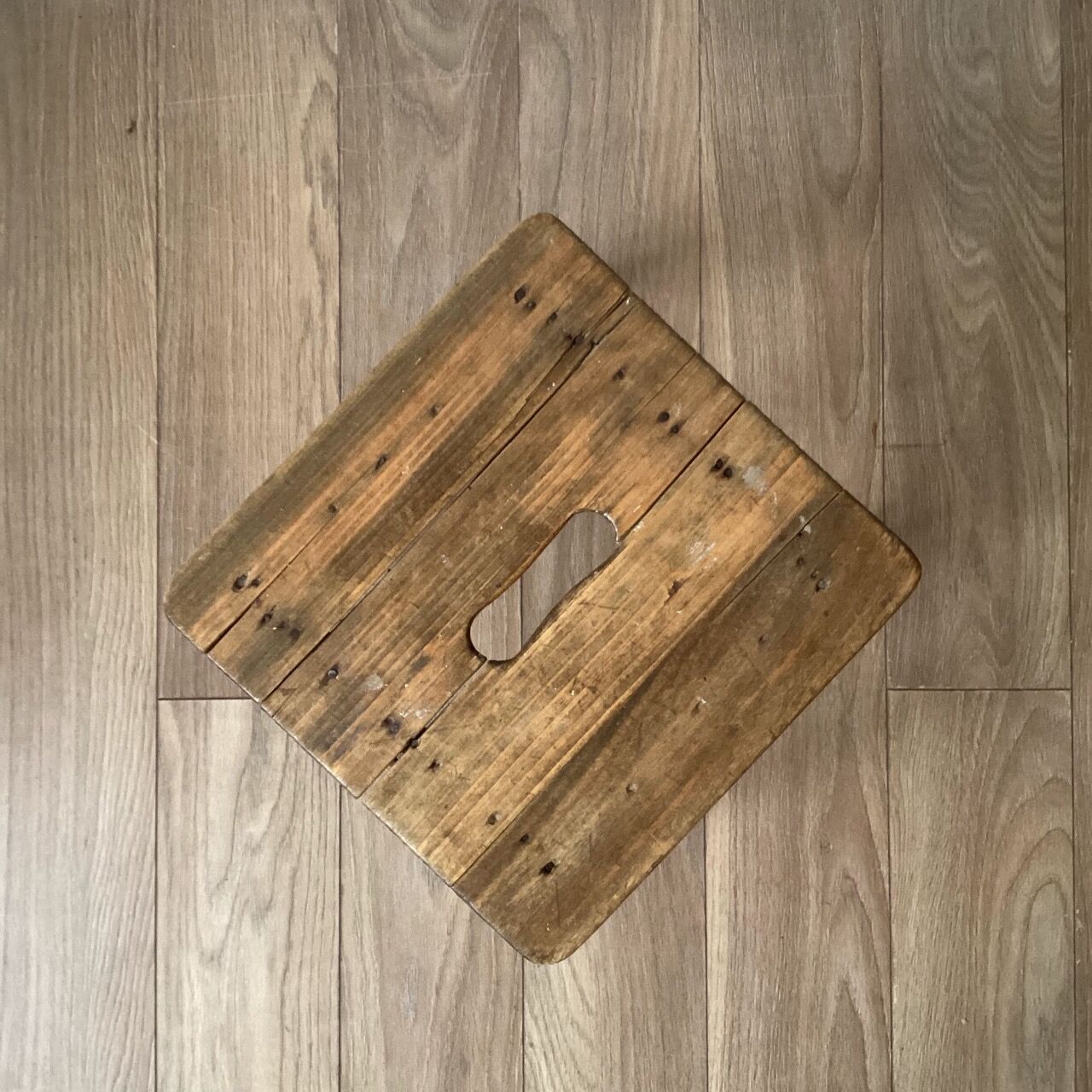 Wooden stool