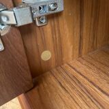 Danish chest of drawers in solid teak