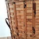Large wicker basket / high rattan - Rattan pan / wicker XXL
