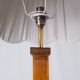 Art Deco floor lamp in marquetry, France, 1930s