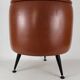 Stool in vintage skaï