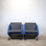 Pair of armchairs post-modern style