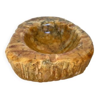 Large stone ashtray pocket