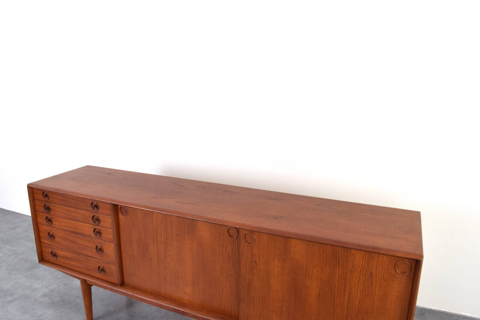Mid-Century Norwegian Teak Sideboard from Bruksbo, 1960s.