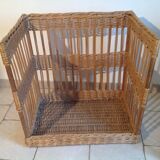 2 former bakery Wicker baskets