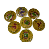 Lot de 8 assiettes à dessert