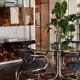 Dining table / 4 Rudi Bonzanini chairs Tecnosalotto, Italy 197