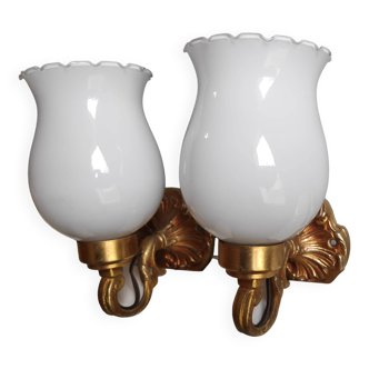 Pair of antique wall lights