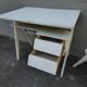Scandinavian desk with compass legs for children
