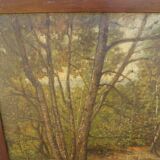 Forest painting