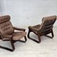 1970s, Danish design by Georg Thams, lounge chair, furniture leather.