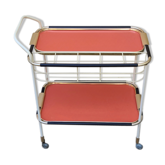 Bar cart trolley by Ico and Luisa Parisi for MB Italia, 1960