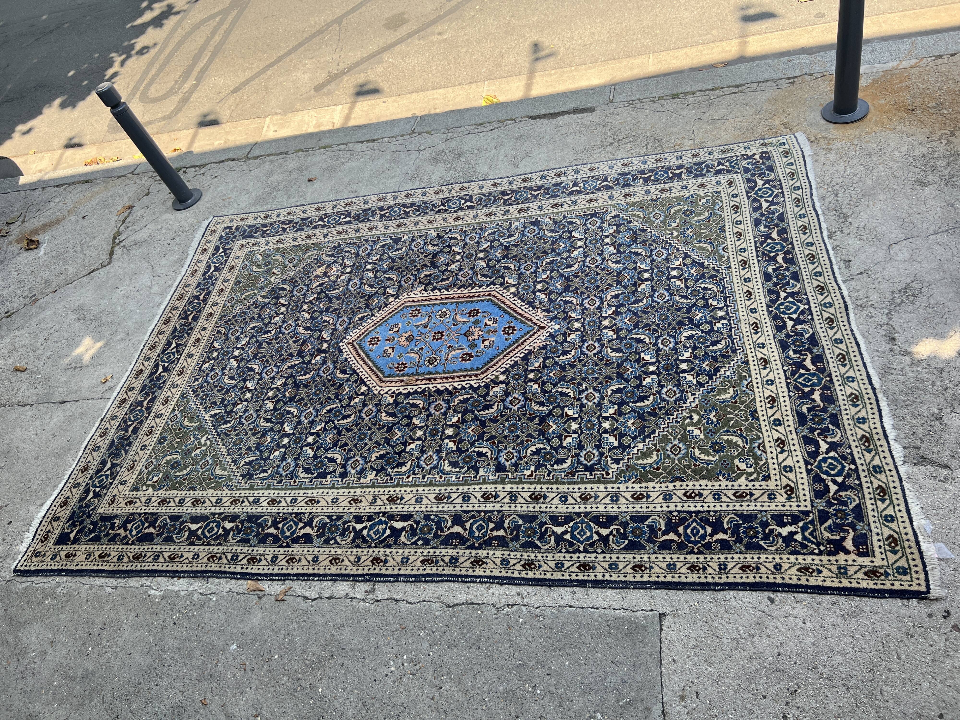 Persian carpet with Herati pattern 325x225cm