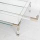Sliding coffee table