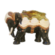 Former majolica slurry elephant planter