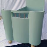 wooden bed 1950s child