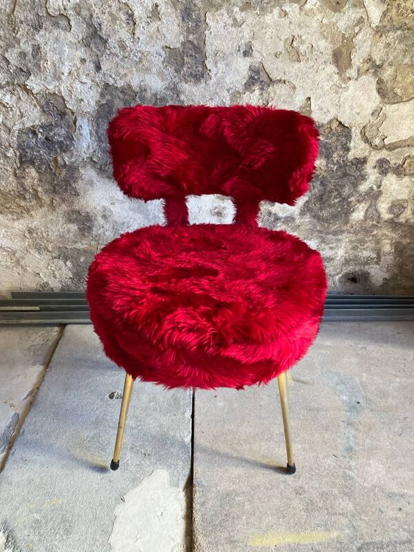 Chaise moumoute
