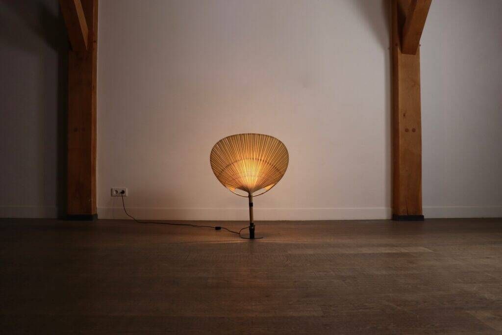 Ingo Maurer Uchiwa III lamp for M-Design, 1973