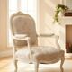 Paire de fauteuils style Louis XV, XXème s.
