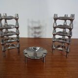 Candleholders by Ceasar Stoffi & Fritz Nagel for BMF, 1960s, Set of 11