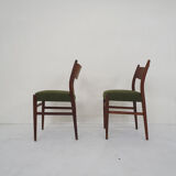 Set of two teak Pastoe "SA10" dining chairs, The Netherlands 1959
