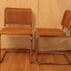 Paire de chaise Marcel Breuer B32
