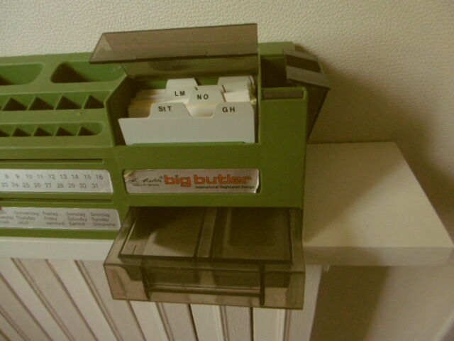 Vintage desktop organizer