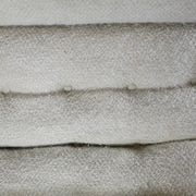 Chair "Space Age" in unbleached wool, France, circa 1970