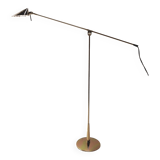 Lampadaire liseuse fase année 80 doré