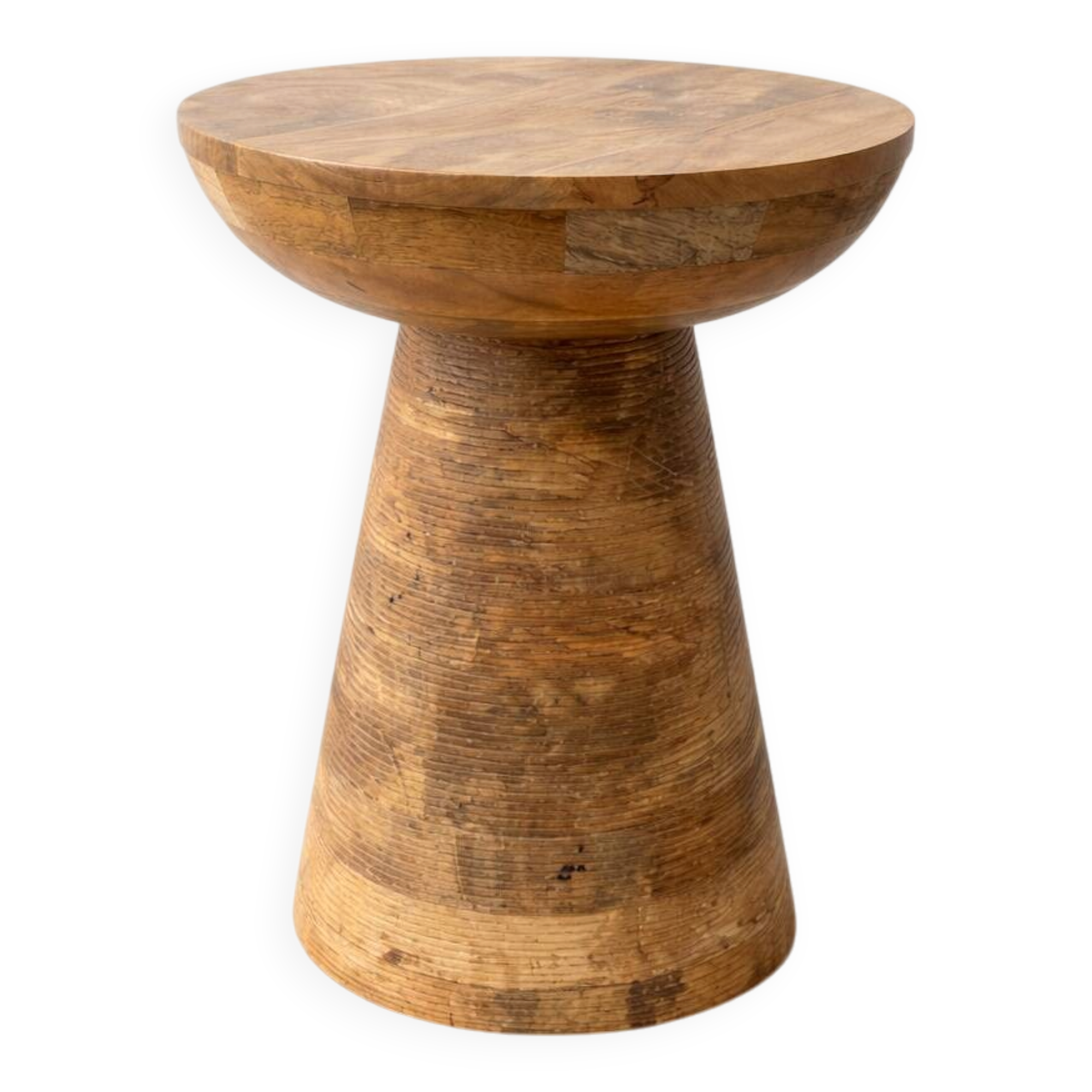 Side table or end table in mango wood