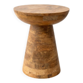 Side table or end table in mango wood