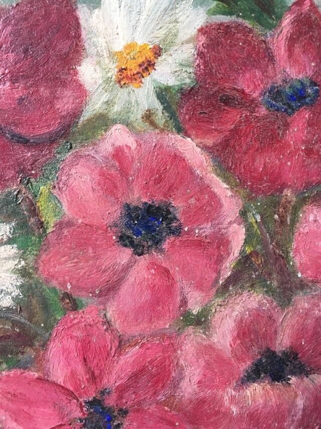 Painting still life in oil