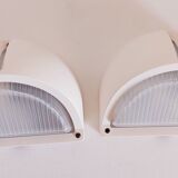 Pair of Italian designer wall lights