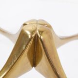 Sculptural coffee table in the style of Fred Brouard