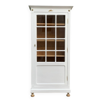 Antique Parisian glass cabinet H150
