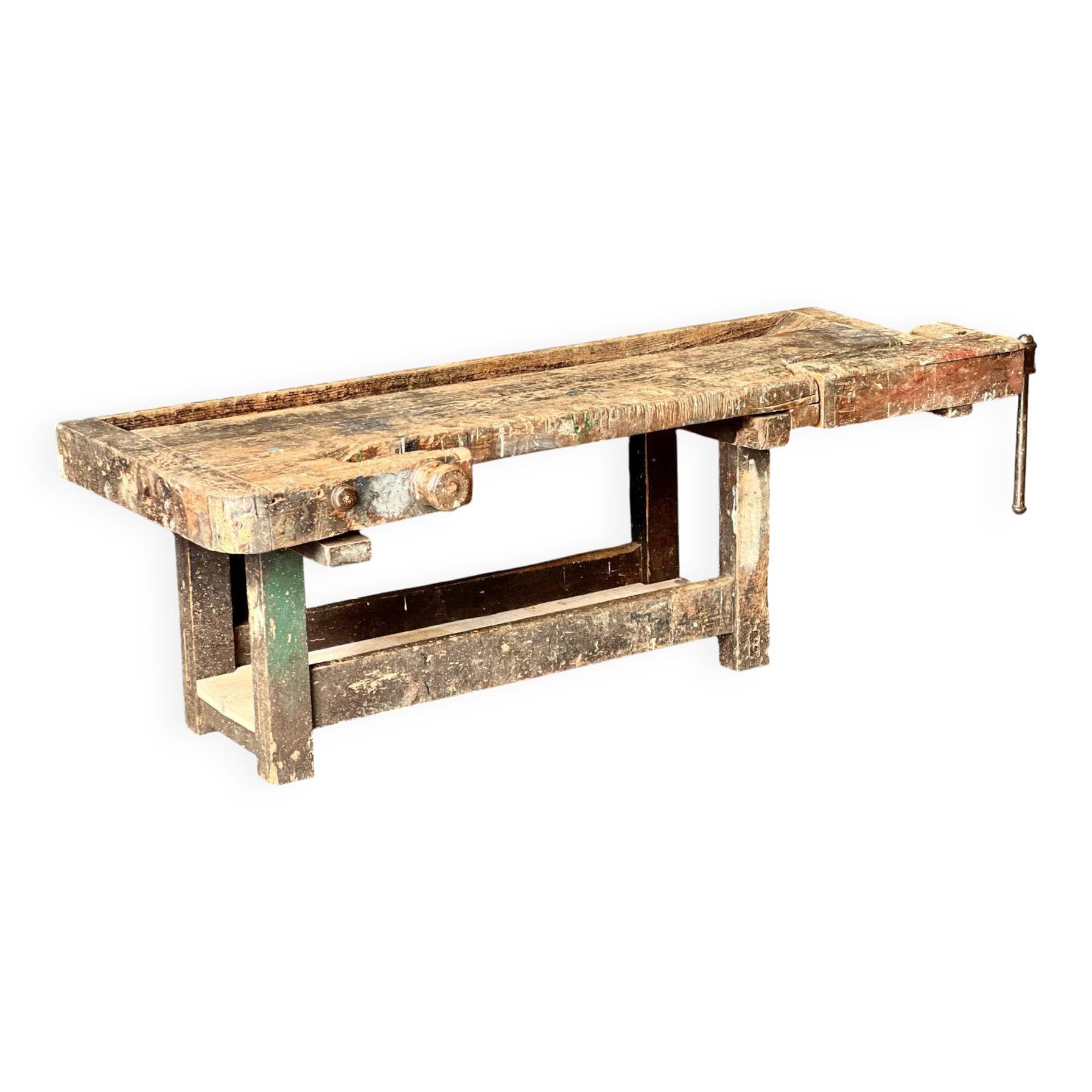 Old workbench, original patina