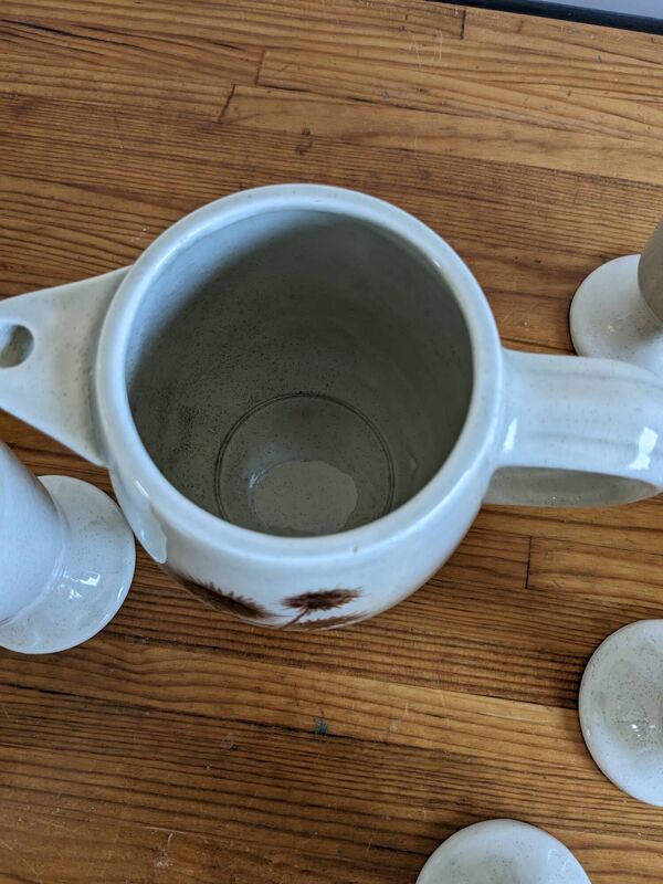 Service à café 9 pièces de Sarreguemines