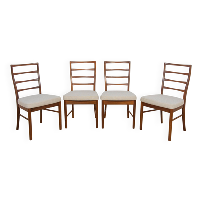 Chaises de salle à manger des années 50 de McIntosh, Royaume-Uni, années 1960, ensemble de 4.