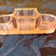 moulded glass salver