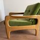 Vintage armchair with elegant Scandinavian design from the 1960s. Struct