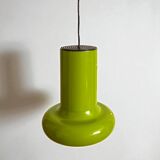 Vintage Lita 6062 Pendant Light – Space Age Design in Lime Green – 1970s