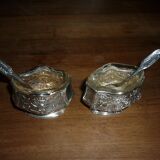 Pair of solid silver filers