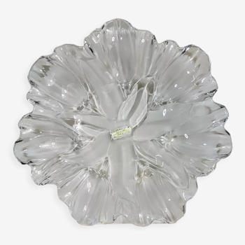 Crystal salad bowl