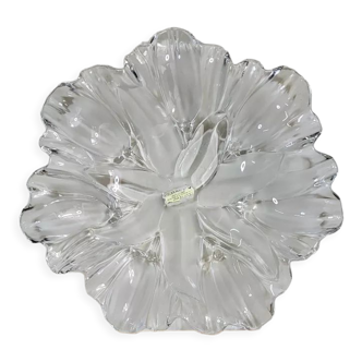 Crystal salad bowl