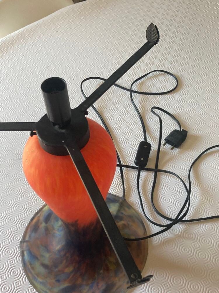 lamp Mushroom Muller Fres Lunéville