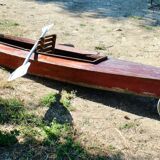 Yole en bois bernic