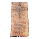 Boujad beige Moroccan rug - 343 x 159 cm