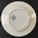 Pair of plate Boch Brothers Keramis Cellini