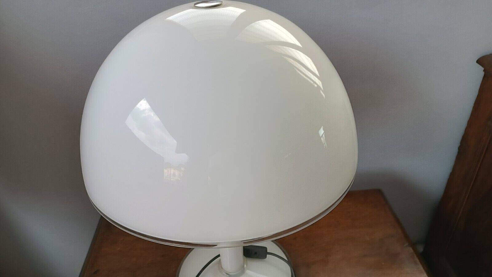 Large Murano glass table lamp design Vistosi