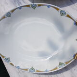 3 large serving dishes in Limoges porcelain
